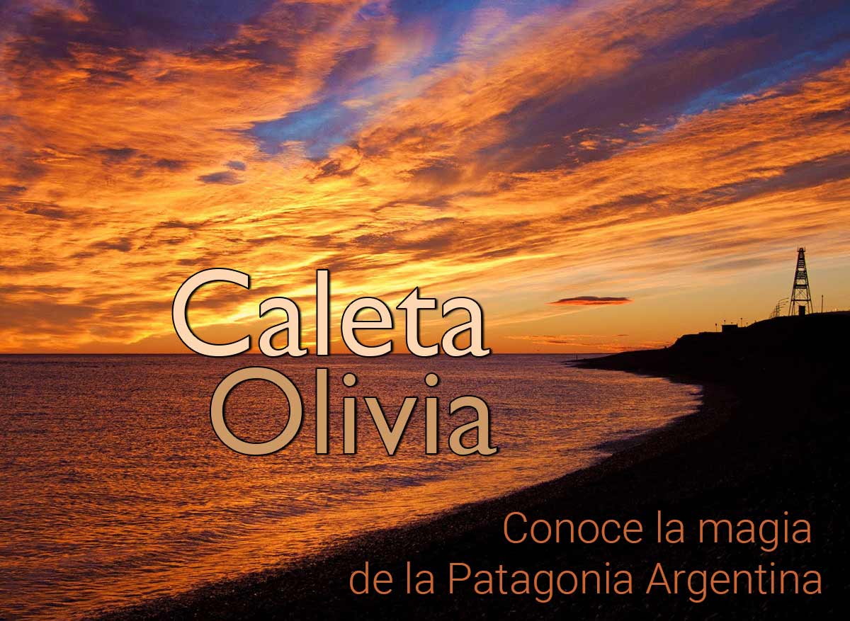 Atardecer en la costa Patagónica Argentina